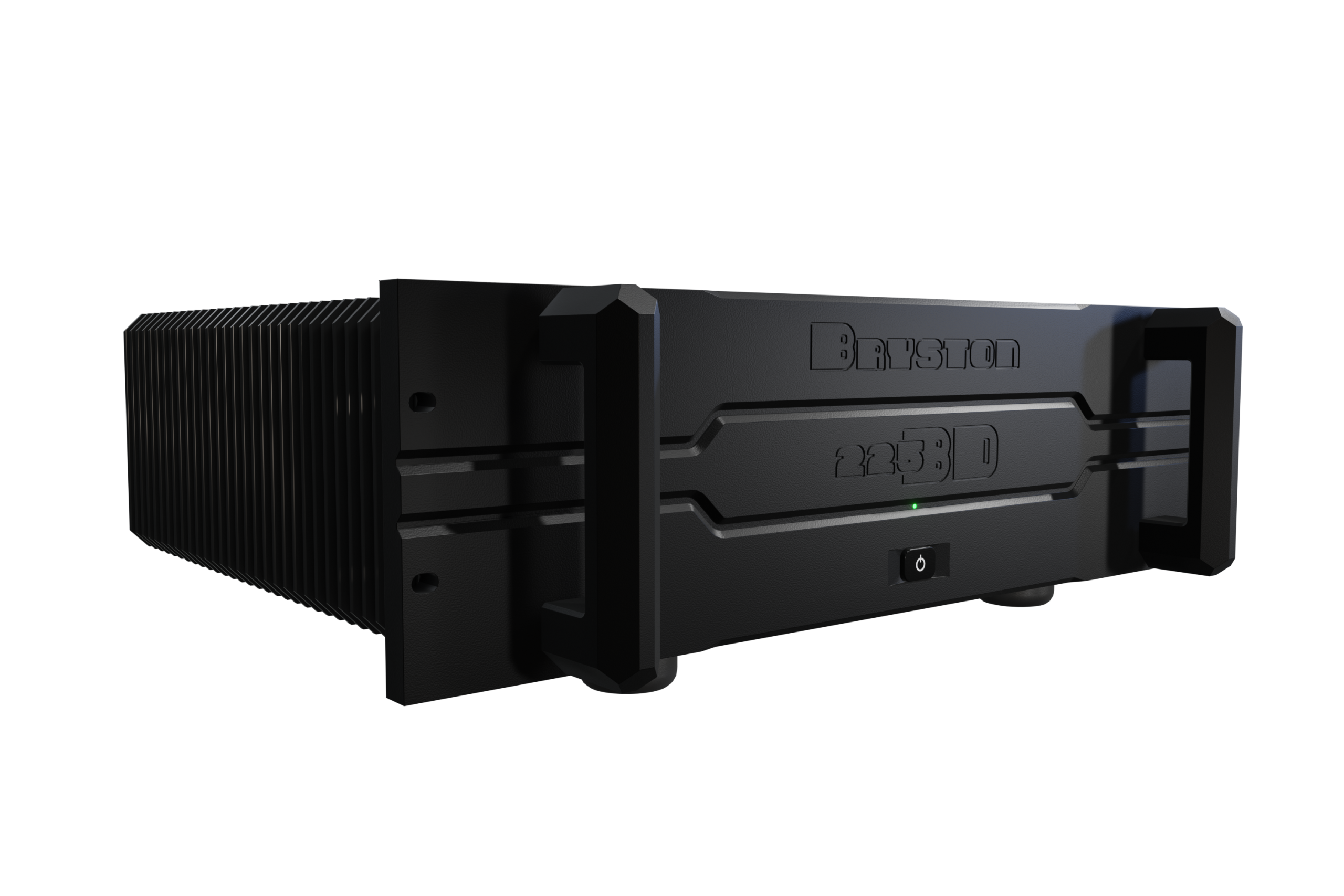 BD-225 2.0 Black Sideview (Pro RackMount with handles)